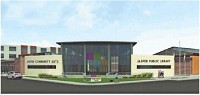 The Jasper Cultural Center is a shared new space that will house Jasper Community Arts and the Jasper Public Library. Provided image