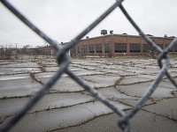 The BorgWarner Automotive building still sits empty on Muncie's southwest side as of March 6, 2017. The factory, like many across the country, follows a national trend cited in a Ball State University study that almost 88 percent of job losses in manufacturing in recent years can be attributed to automation, not outsourcing. Staff photo by Corey Ohlenkamp