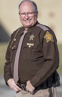Elkhart County Sheriff Brad Rogers, Jan. 13, 2017. Staff photo by Robert Franklin