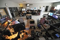 The Hancock County Emergency Operations Center. Staff photo by Tom Russo