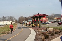 Happy Trail: Joggers, bicyclists and even those who like to relax enjoy the Nickel Plate Trail on&nbsp;Main Street in Peru. Provided photo