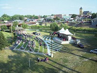 Kehoe Park Amphitheater in Bluffton brings people to the river bank for outdoor events. Contributed photo