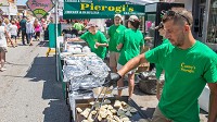 
Conley's Pierogi's seen at the Pierogi Festival in Whiting, July 28, 2017. Staff photo by Jim Karczewski
