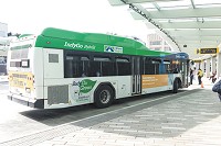 Allison banked on hybrid-bus transmissions as a potential growth engine. However, because of falling gas prices, the company&rsquo;s hybrid sales have dropped every year since 2010. Last year, they represented just 3 percent of sales. (IBJ file photo)
