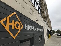 Near the U: Highland Quarters is a combined residential/retail/parking facility that opened this fall across Cherry Street from Indiana State University. Staff photo by Jim Willis