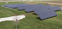 This solar array built by employees of Kankakee Valley REMC at the company's headquarters in Wanatah in 2015 is capable of generating 100 kilowatts of electricity. It is now part of a network of solar arrays spread across Indiana, Illinois and Missouri with a generating capacity of 1.7 megawatts. Provided image