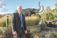 The school&rsquo;s colors are changing, but its mascot, the Mastodon, is here to stay, said Ronald Elsenbaumer, the new chancellor of IPFW, soon to be Purdue Fort Wayne.