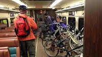 South Shore officials are wondering what effect the new tax law will have on its &ldquo;Bikes on Trains&rdquo; program. (Carole Carlson / Post-Tribune)