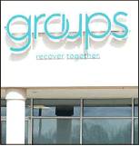The Groups Recover Together storefront in Ellettsville&rsquo;s Richland Plaza. Staff photo by Laura Lane