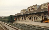 The French Lick Railroad Museum is located northeast of the French Lick Casino adjacent to Indiana Avenue. The museum recently received $250,000 in grant money to restore and refurbish two historic passenger cars. Staff photo by Garet Cobb