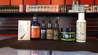 A wide selection of CBD products is available at Naptown Vapors, which supporters tout for the wide range of ailments it purportedly treats. Staff photo by Anthony Woodside