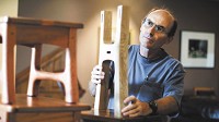 George Abiad of Anderson works on a piece of furniture. Submitted&nbsp; photo