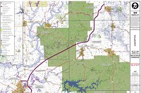 The Midstate Corridor is the proposed bypass road that would ultimately connect Dubois County to I-69. View the full map here:&nbsp;1-67.PDF (Maps provided)