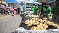 Now in its 23rd year,&nbsp;Pierogi Fest draws as many as 300,000 people to Whiting's narrow 119th Street corridor for a lighthearted three-day tribute to its Eastern European past. Staff photo by Jim Karczewski