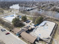 The City of Mishawaka is planning to close Merrifield ice rink, shown here on Friday, in favor of a new ice path at Beutter Park downtown. Tribune Photo/SANTIAGO FLORES