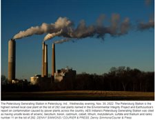 Unsafe pollutant levels found at four Evansville-area coal plants
