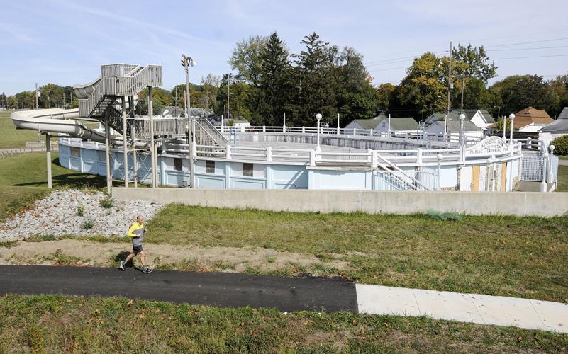 Improvements proposed for Athletic Park in Anderson include new water features, a rock climbing attraction and a multi-use amphitheater. Herald Bulletin file photo
