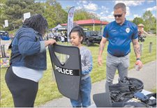 ‘Connect with a purpose:’ Block party helps Anderson police officers build rapport with residents