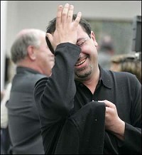 Hamid Hanjani, the manager of the Neon Cactus nightclub, reacts Monday to the West Lafayette City Council's vote to not implement a smoking ban. By Frank Oliver/Journal and Courier