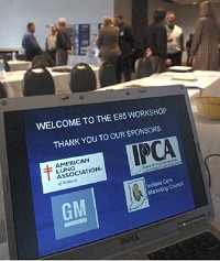 Local fuel retailers attend a workshop Tuesday to learn about selling E-85. Samuel Hoffman/The Journal Gazette