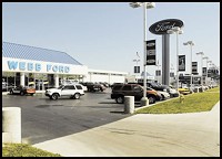 Ford did not indicate whether any sites in Indiana would be closed. This is the Webb Ford dealership on Indianapolis Boulevard in Highland. (Jeffrey D. Nicholls / Post-Tribune)