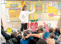 Kindergarten teacher Jody Whicker says her students at Indianapolis Public School No. 60 would benefit from all-day funding.