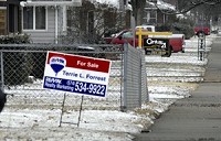 One mortgage insurer has ranked Elkhart County as a declining market for housing values. Truth photo by Fred Flury