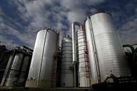The new Cardinal Ethanol Plant east of Winchester on Saturday afternoon. Saturday was the first day of operation for the plant, which will run 24 hours a day, 355 days a year. (Chris Bergin / The Star Press)