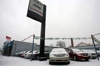 Maple-Tarr Chrysler Dodge Jeep in Winchester told The Star Press they expect to close their new car dealerships, although there’s some hope of salvaging used-car sales and service. (Kurt Hostetler / The Star Press)