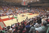 A file photo from Fill the Wigwam Night in 2008. Anderson defeated Muncie Central 54-48. Richard Sitler / The Herald Bulletin