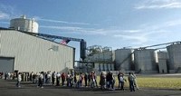 The Poet Biofuels LLC plant in North Manchester gave tours Thursday to the Indiana Economic Development Corp. Dean Musser Jr. | The Journal Gazette