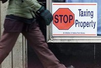 This sign in a Lafayette storefront reflected discontent early in the decade. (File photo/Journal &amp; Courier)