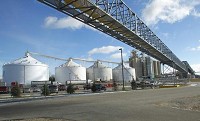 Valero's Linden ethanol plant can produce 110 million gallons of ethanol a year. Production was suspended Tuesday due to corn prices, which are being pushed higher drought. / JOURNAL &amp; COURIER