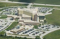 An aerial view of IU Health Arnett Hospital Thursday, August 11, 2011, in Lafayette. Staff photo by John Terhune