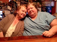 Linda (Lyn) Judkins, left, and Bonnie Everly, of Chesterton want to marry legally in Indiana. | Karen Caffarini~for Sun-Times Media