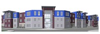 Proposed Apperson Wayn Apartments for Kokomo.