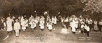 The Ku Klux Klan established a chapter in every Indiana county in the 1920s. (Photo courtesy of the Indiana Historical Society)