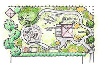 The Kokomo-Howard County Public Library is planning a Nature Explore Classroom for its Russiaville branch. The space will encourage children and famlies to play and explore outside. Submitted photo