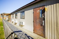 Green Valley Elementary School's modular building contains its library and computer lab. Staff photo by Josh Hicks