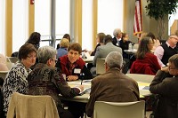 COLLECTIVE IMPACT:&nbsp;Leaders from across Grant County&nbsp;meet Thursday afternoon to&nbsp;form a coalition and discuss ways to improve the community by helping local families thrive. Staff photo by Navar Watson