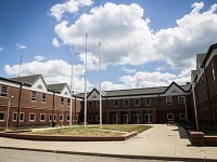 Delaware County officials have agreed to buy the former ASONS and Wilson Middle School for a new jail. Staff photo by Jordan Kartholl