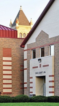 The Cass County Jail population is continually at over 85 percent of capacity. Staff photo by Kevin Burkett