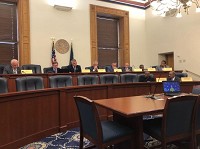 Members of the General Assembly's Interim Study Committee on Commerce and Economic Development voted 8-1 Tuesday to endorse Gary's vision for an intermodal facility at the city's Buffington Harbor, and to move the Majestic Star casinos from the lakefront to an inland location. Staff photo by Dan Carden