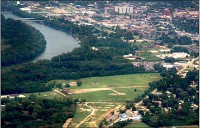 Property debate:&nbsp;The potential new Vigo County Jail being built on the county-owned 64 acres at 2403 Prairieton Road, seen here at the bottom of the photo in August of 2018, continues to be a debate in the community.&nbsp;Tribune-Star&nbsp;file/Austen&nbsp;Leake