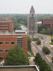 Shafer Tower at Ball State University. Staff photo by Corey Ohlenkamp