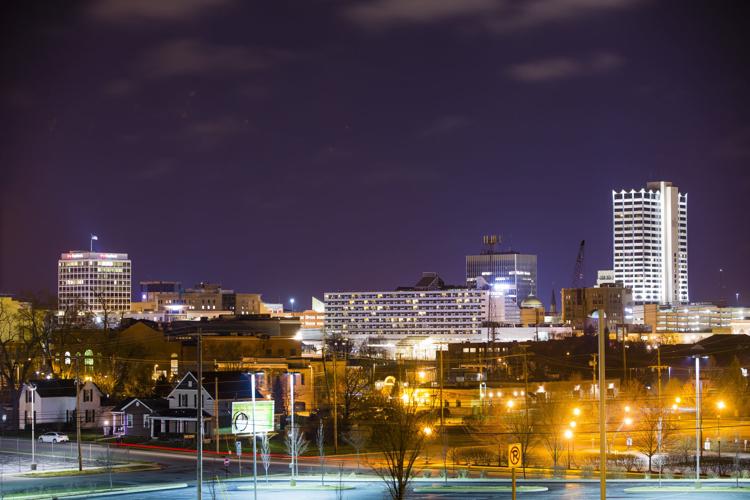 Downtown South Bend. Staff photo by Michael Caterina