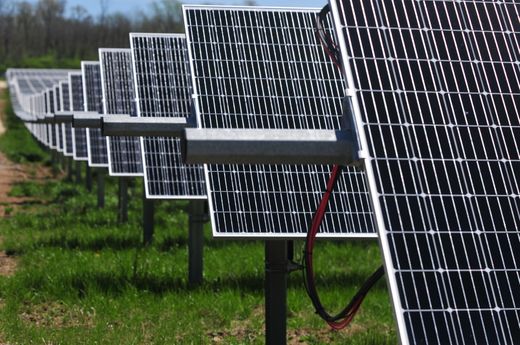The Richmond 2 solar park sits along Interstate 70 just north of U.S. 40 on the city's east side. Mike Emery/Palladium-Item