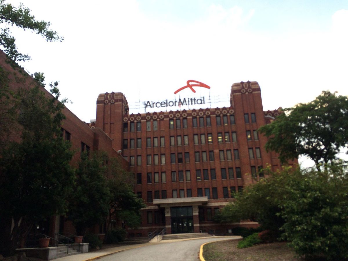 ArcelorMittal at Indiana Habor. Staff photo by Joseph S. Pete
