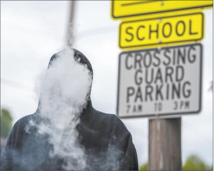 LOGANSPORT HIGH SCHOOL PRINCIPAL Matt Jones said “There has been an increase in possession and usage in vaping and vaping devices on campus. It’s definitely a national epidemic in schools, no doubt.” Tony Walters | Pharos-Tribune