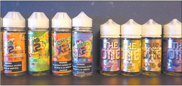 Hundreds of flavors are available at The Fog Foundry vape shop. Photo by Tim Bath | Kokomo Tribune